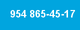 954 865-45-17 954 865-45-17